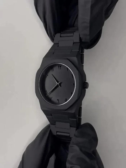 Arabic Black Aura Watch Luxury Premium Quality
