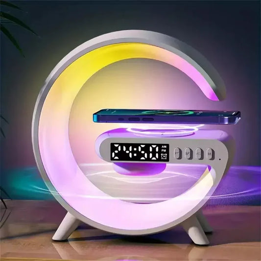 Mini G-Speaker Bluetooth RGB Lamp & Wireless Charging