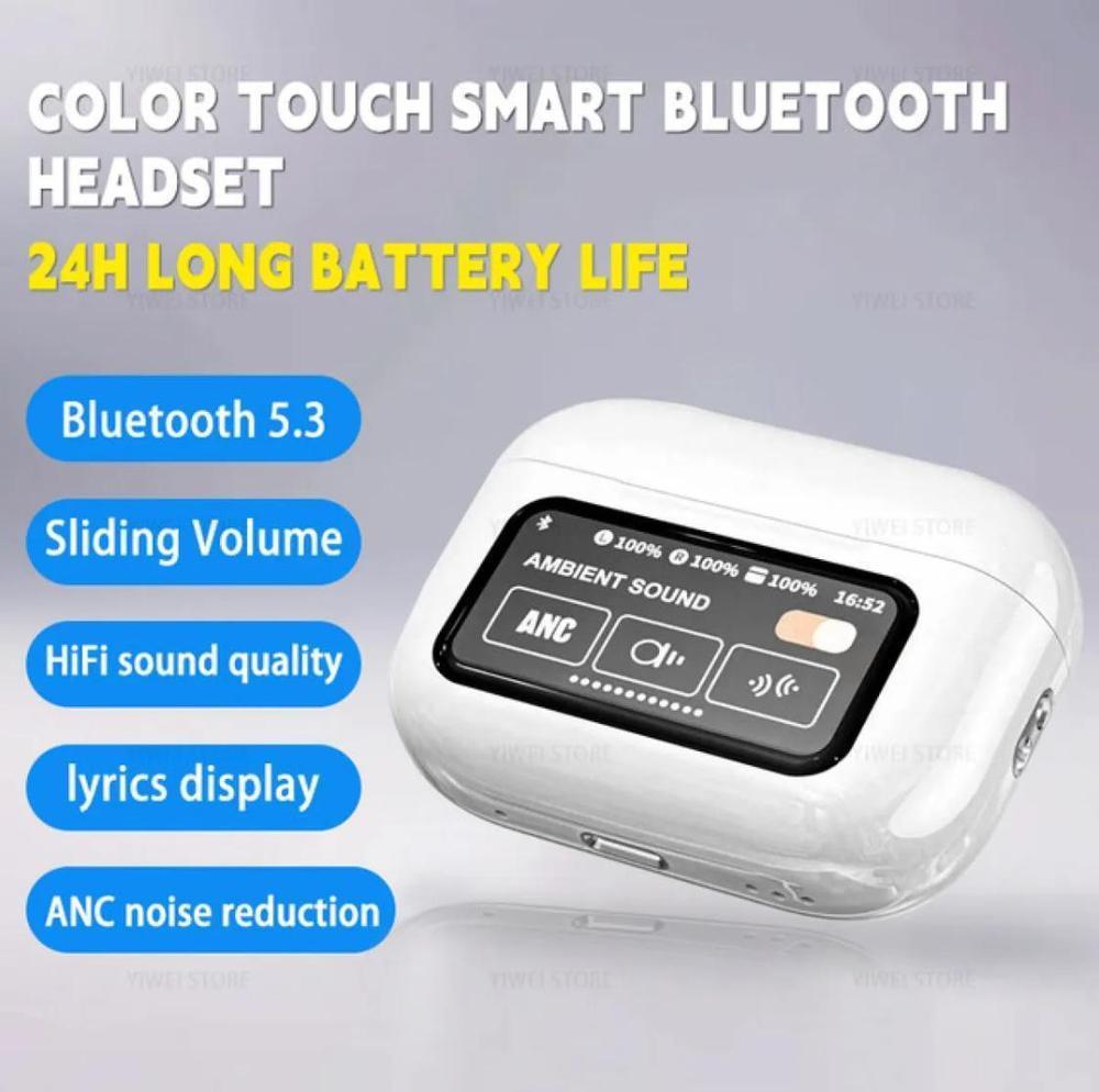 Premium Buds With Display & Touch Screen